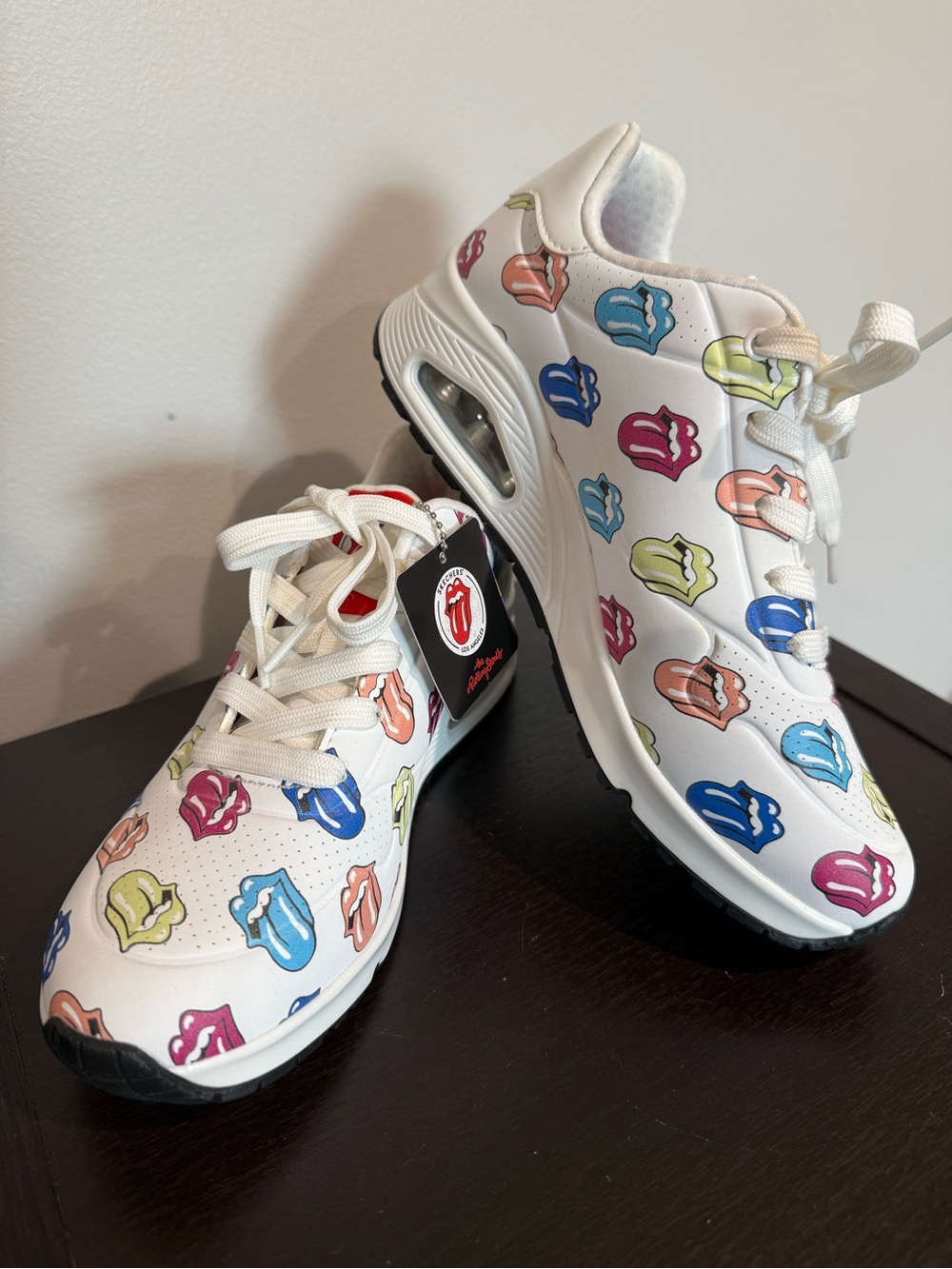Skechers Street x The Rolling Stones: Uno "Say It Loud" Limited Edition White